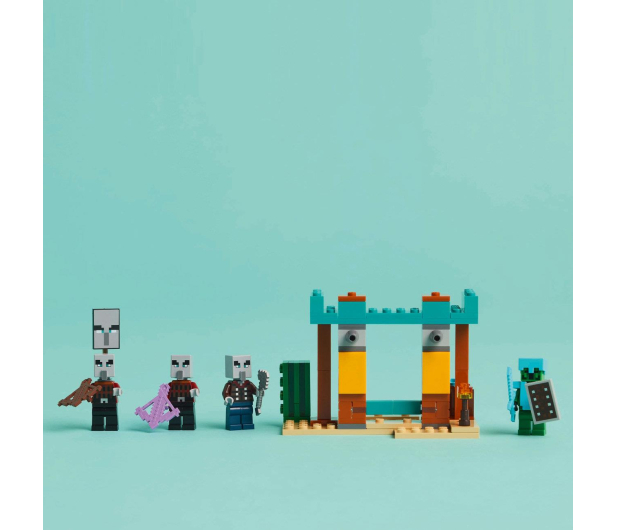 LEGO Minecraft 21267 Pustynny patrol złosadników - 1283660 - zdjęcie 11